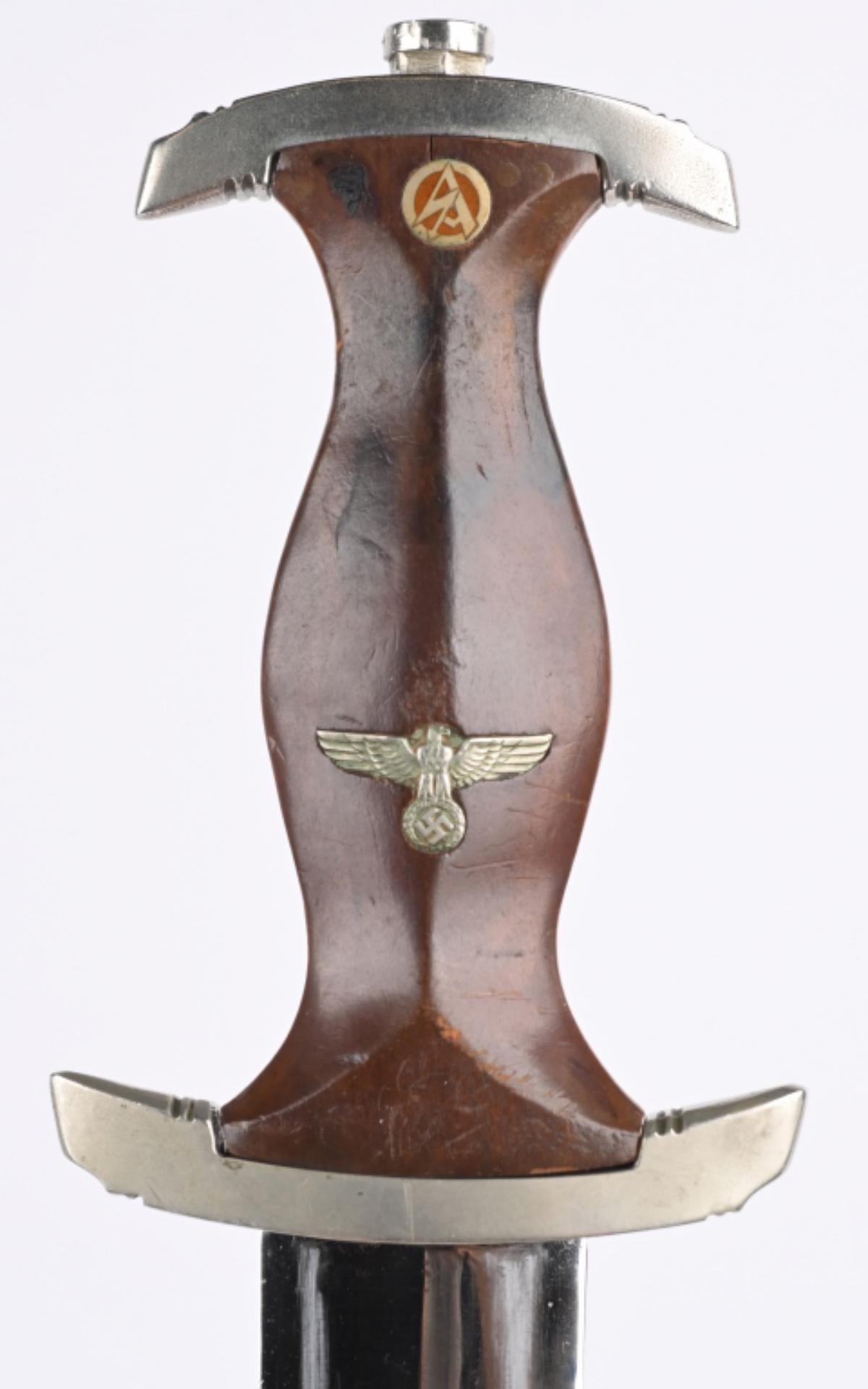 WWII NAZI GERMAN SA M33 DAGGER GROUND Röhm - Image 6