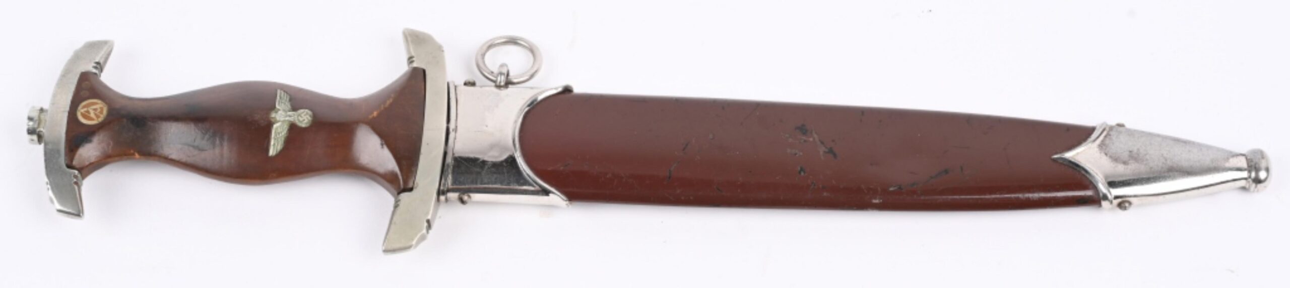 WWII NAZI GERMAN SA M33 DAGGER GROUND Röhm - Image 2