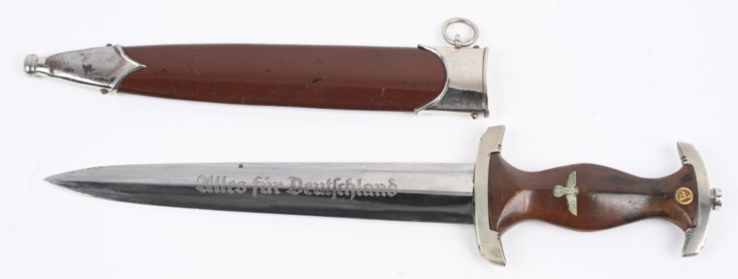 WWII NAZI GERMAN SA M33 DAGGER GROUND Röhm - Image 3