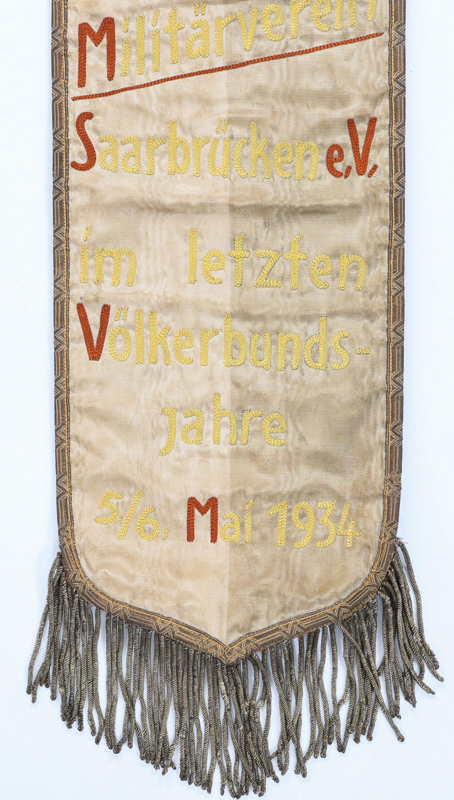 WWII AND IMPERIAL GERMAN 60 YEARS ANNIVERSARY MILITARY ORGNIZATION BANNER - Image 6