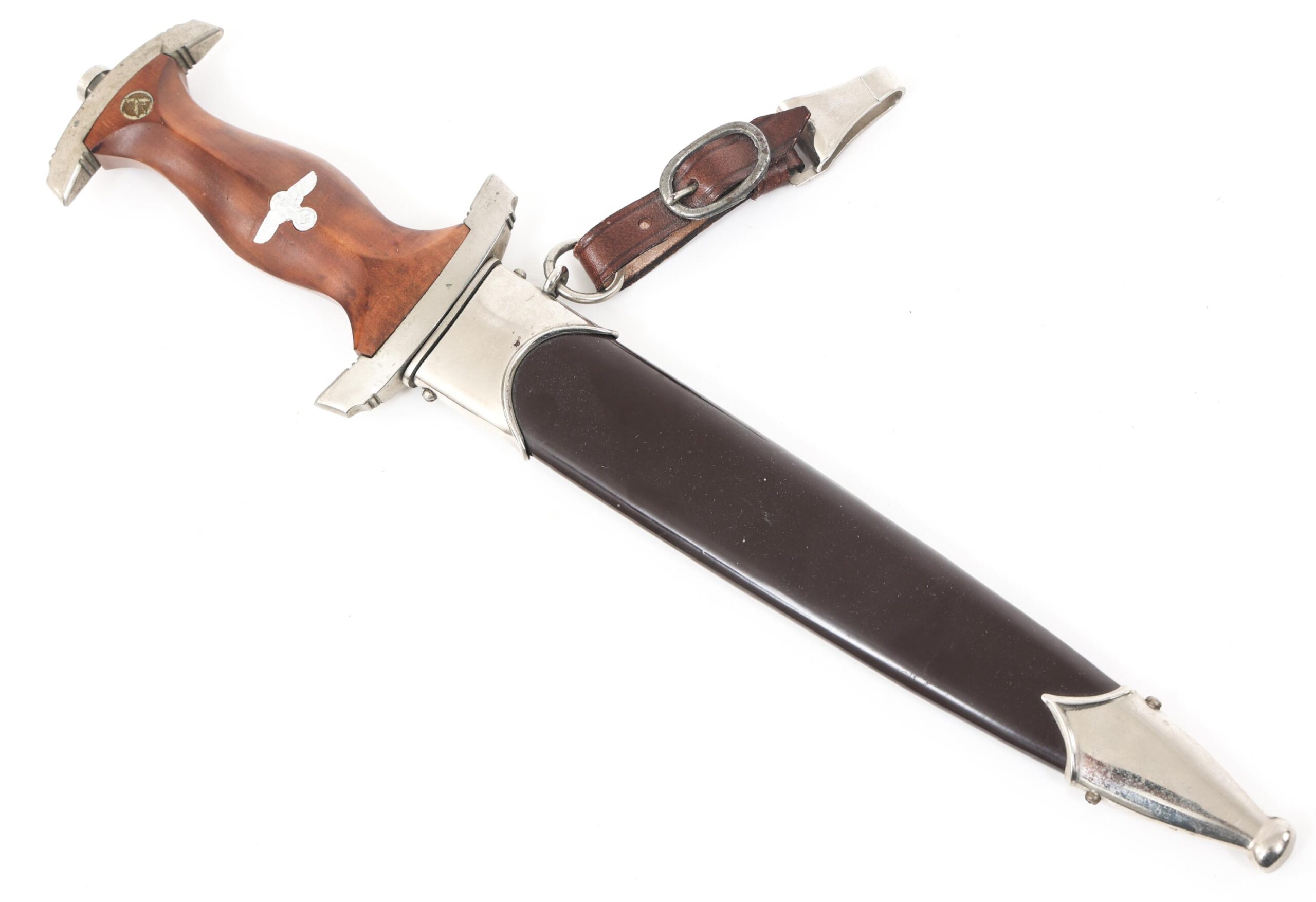WWII GERMAN THIRD REICH SA DRESS DAGGER RZM M7/42 - Image 2