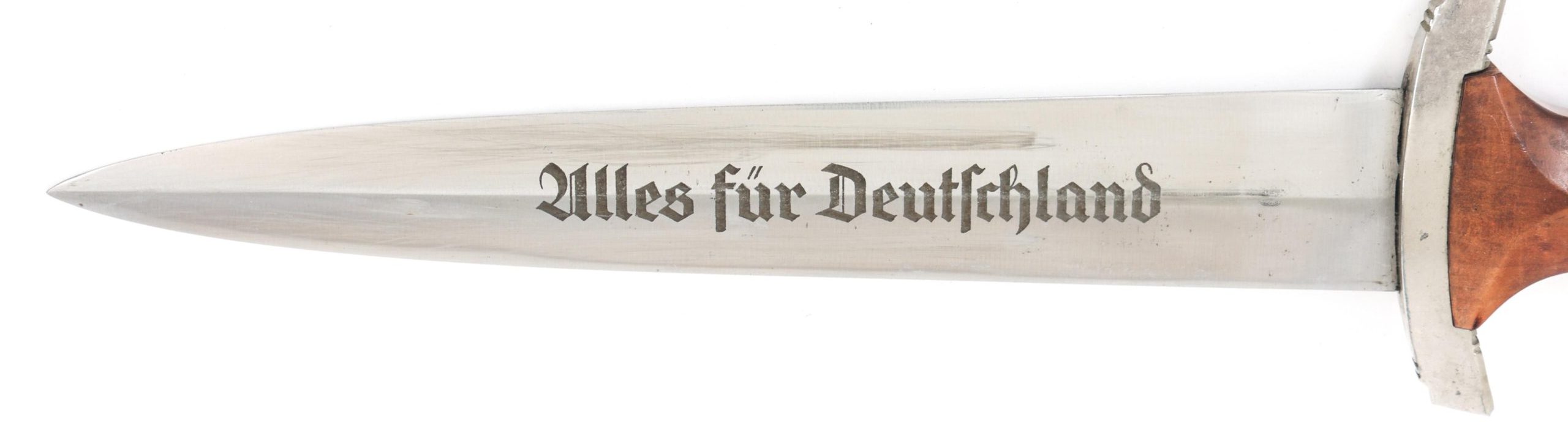 WWII GERMAN THIRD REICH SA DRESS DAGGER RZM M7/42 - Image 3