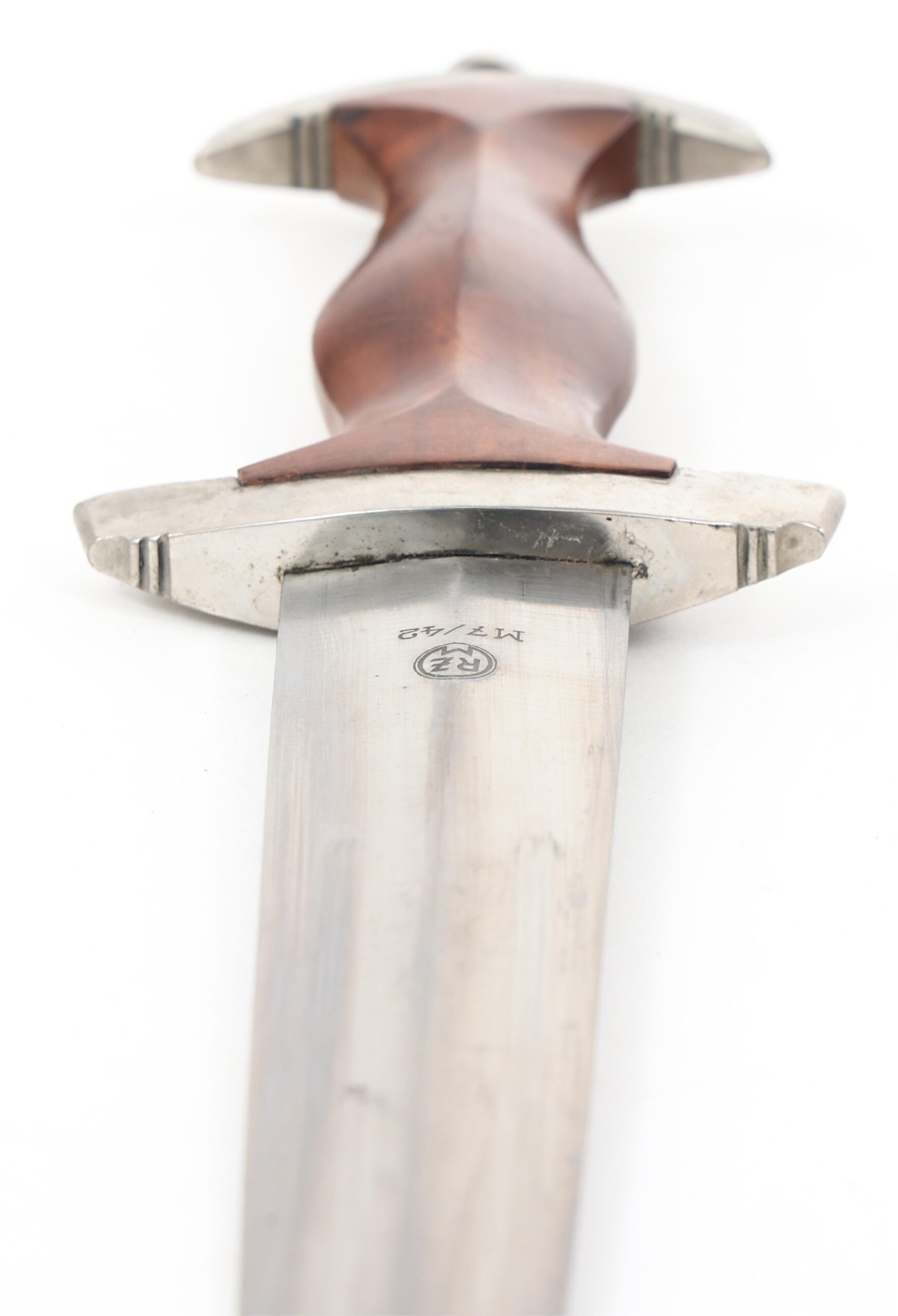 WWII GERMAN THIRD REICH SA DRESS DAGGER RZM M7/42 - Image 7