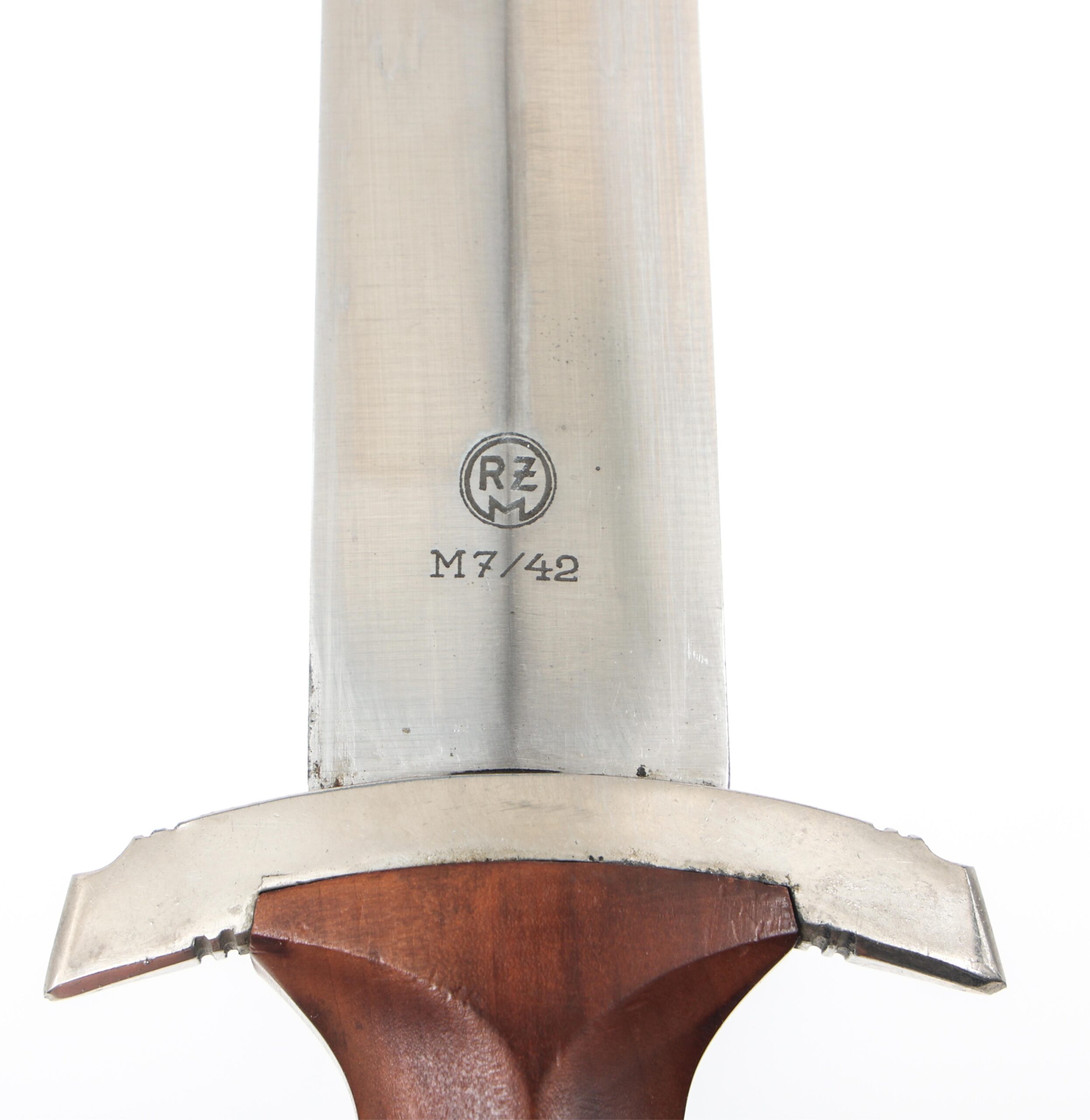 WWII GERMAN THIRD REICH SA DRESS DAGGER RZM M7/42 - Image 6