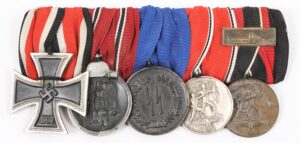 WWII GERMAN WAFFEN SS MEDAL BAR