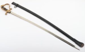 Imperial German Lion Head Uhlan Officer Sabre