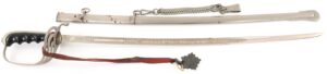 US ARMY MODEL 1902 OFFICER DRESS SWORD & MEDAL