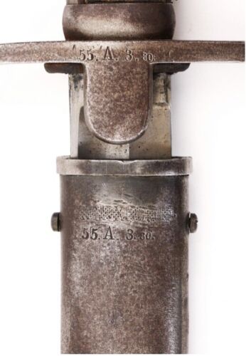 WWI IMPERIAL GERMAN 1873 ARTILLERY SWORD - Image 2