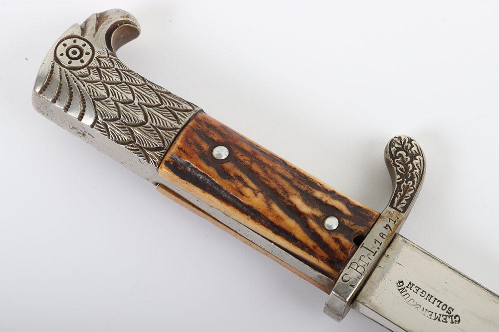 WW2 German Third Reich Police Bayonet - Clemen and Jung Solingen - Image 11