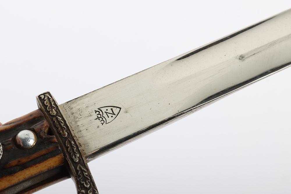 WW2 German Third Reich Police Bayonet - Clemen and Jung Solingen - Image 6