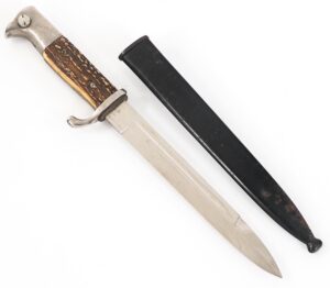 WW2 German Dress Bayonet - Stag Horn