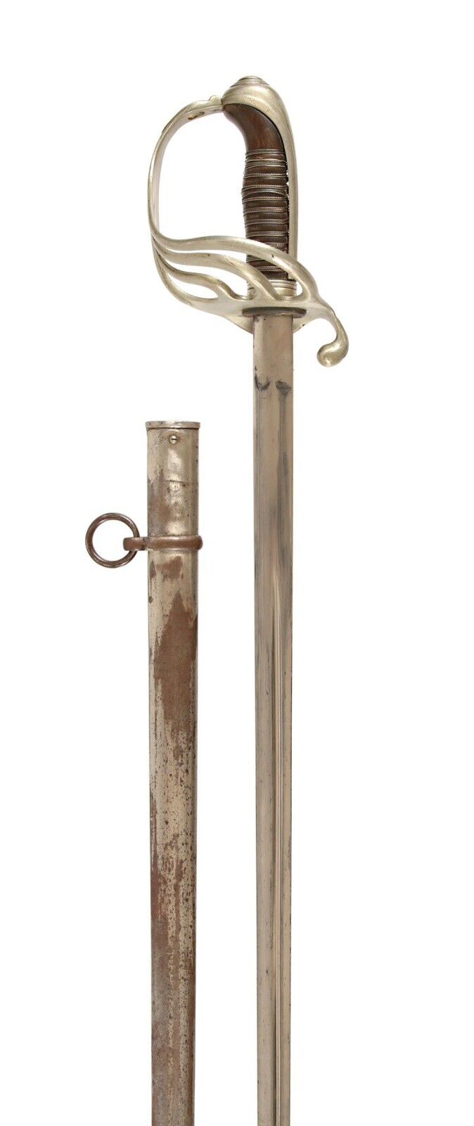 WW1 French Infantry Officers Sword - Marked Rapier Blade - Third Republic M1882 - Image 7