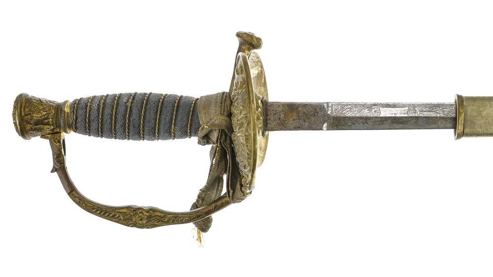 US Civil War Pattern -M1860 Staff & Field Officers Sword High Grade Import Blade - Image 8