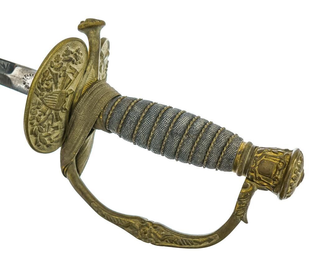 US Civil War Pattern -M1860 Staff & Field Officers Sword High Grade Import Blade - Image 9