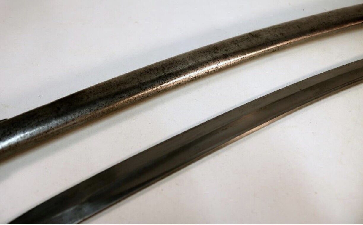 WW1 IMPERIAL GERMAN CAVALRY SWORD MATCHING REGIMENT NUMBERS. Rare maker! - Image 12