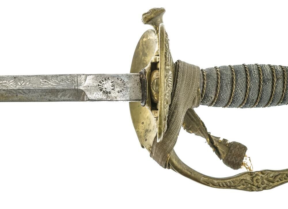 US Civil War Pattern -M1860 Staff & Field Officers Sword High Grade Import Blade - Image 5