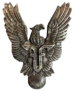 WW1 Romanian Pilots Badge First Model 1915- King Ferdinand 1st - Authentic