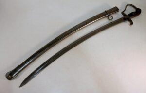 WW1 IMPERIAL GERMAN CAVALRY SWORD MATCHING REGIMENT NUMBERS. Rare maker!