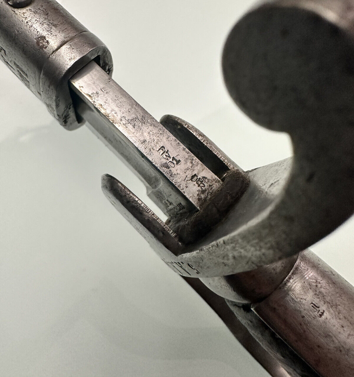 WW1 IMPERIAL GERMAN CAVALRY SWORD MATCHING REGIMENT NUMBERS. Rare maker! - Image 5