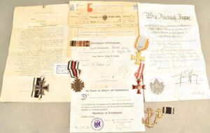 Estate of a Leading seamen of a Torpedo boat Flottilla