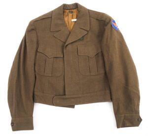 WWII US ARMY AIR FORCE IKE JACKET USAAF -SHOULDER PATCH - Size 42s