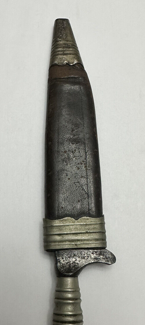WW1 Imperial German Trench/Boot Knife - Stag Horn By Anton Wingen Jr. - Image 4