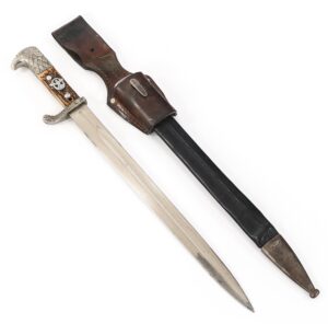 WWII GERMAN POLICE DRESS BAYONET By E & F HORSTER