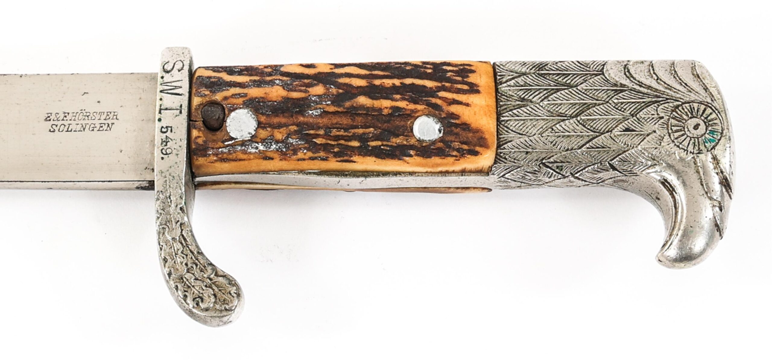 WWII GERMAN POLICE DRESS BAYONET By E & F HORSTER - Image 9