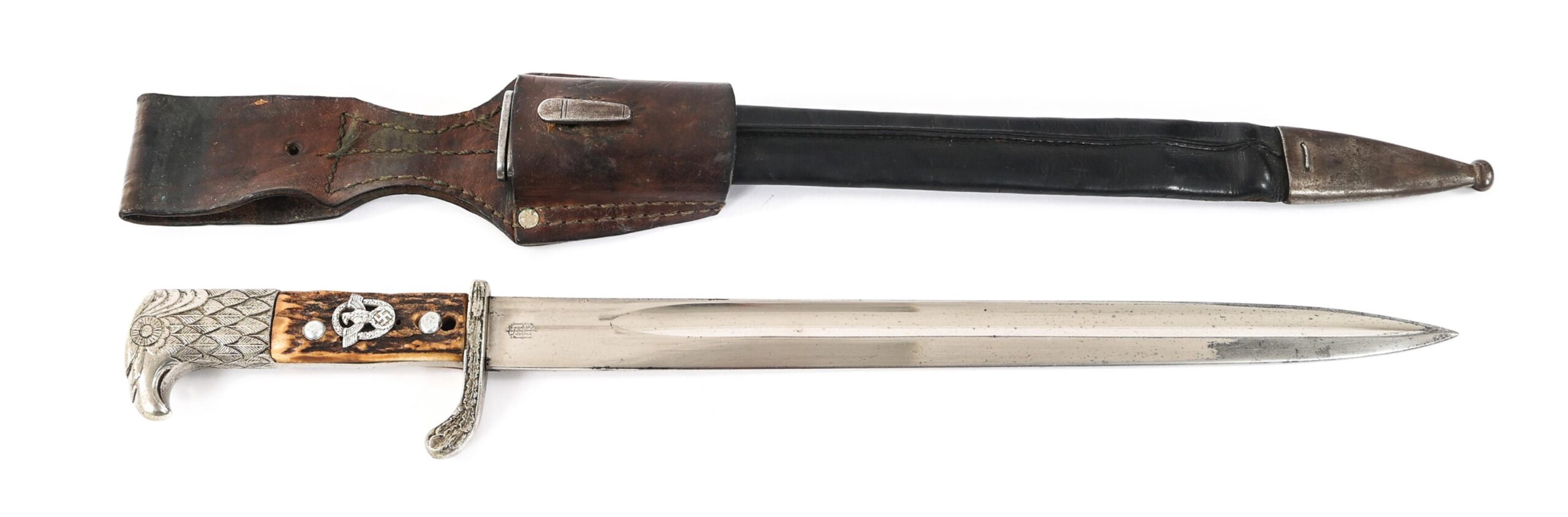 WWII GERMAN POLICE DRESS BAYONET By E & F HORSTER - Image 11