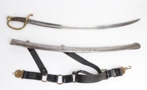 French Second Empire Artillery Sword Marked 1844