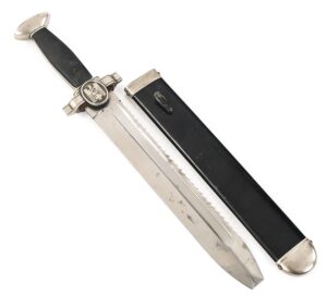 WWII GERMAN THIRD REICH RED CROSS ENLISTED MAN HEWER DAGGER