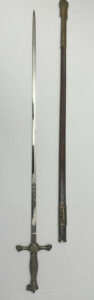 Early 20th Century United States Army Cadet Sword. Engraved to Specific Cadet