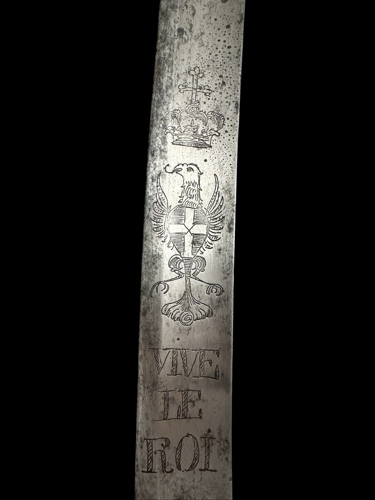 Napoleonic Wars Officers Sword Briquet - Italian House of Savoy - Image 6