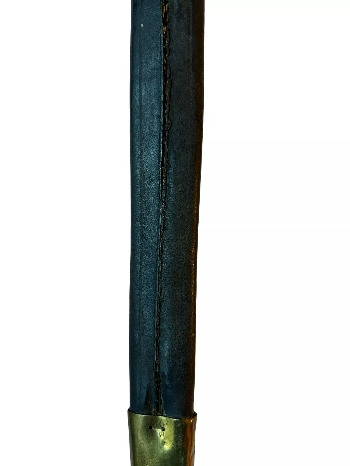 WW1 German Sawback Sword M1842/52 Pioneer Fascine Knife Regiment Marked - Image 12