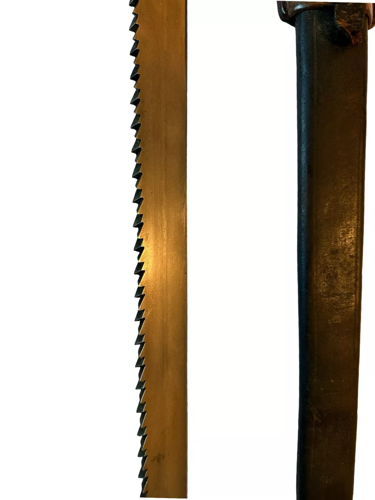 WW1 German Sawback Sword M1842/52 Pioneer Fascine Knife Regiment Marked - Image 6