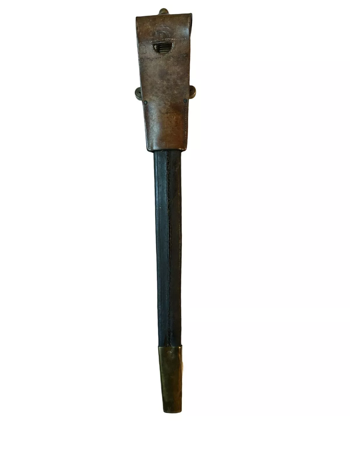 WW1 German Sawback Sword M1842/52 Pioneer Fascine Knife Regiment Marked - Image 9