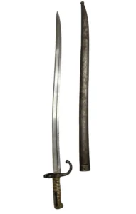 French 1866 Chassepot Bayonet - Franco - Prussian War - German Conversion