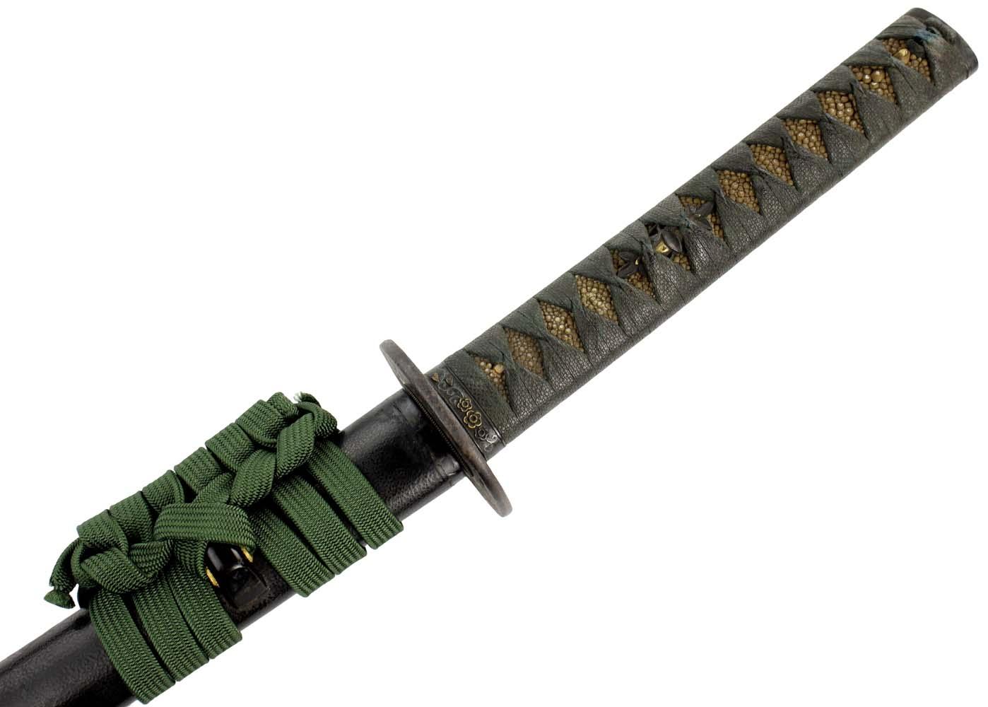 Antique 14th-15th Century Japanese Katana Uchigatana - Koto Era Sword in Marked Original Tsuba - Image 20