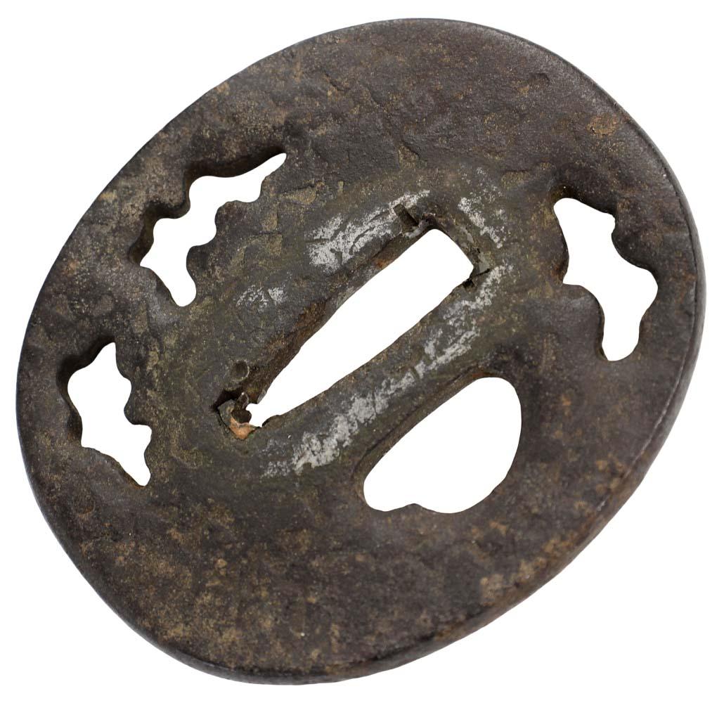 Antique 14th-15th Century Japanese Katana Uchigatana - Koto Era Sword in Marked Original Tsuba - Image 31