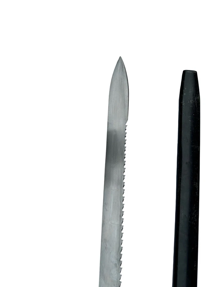 WW1 German Sawback Sword Fascine Knife - Swiss Made Waffenfabrik Pioneers M1842 - Image 12